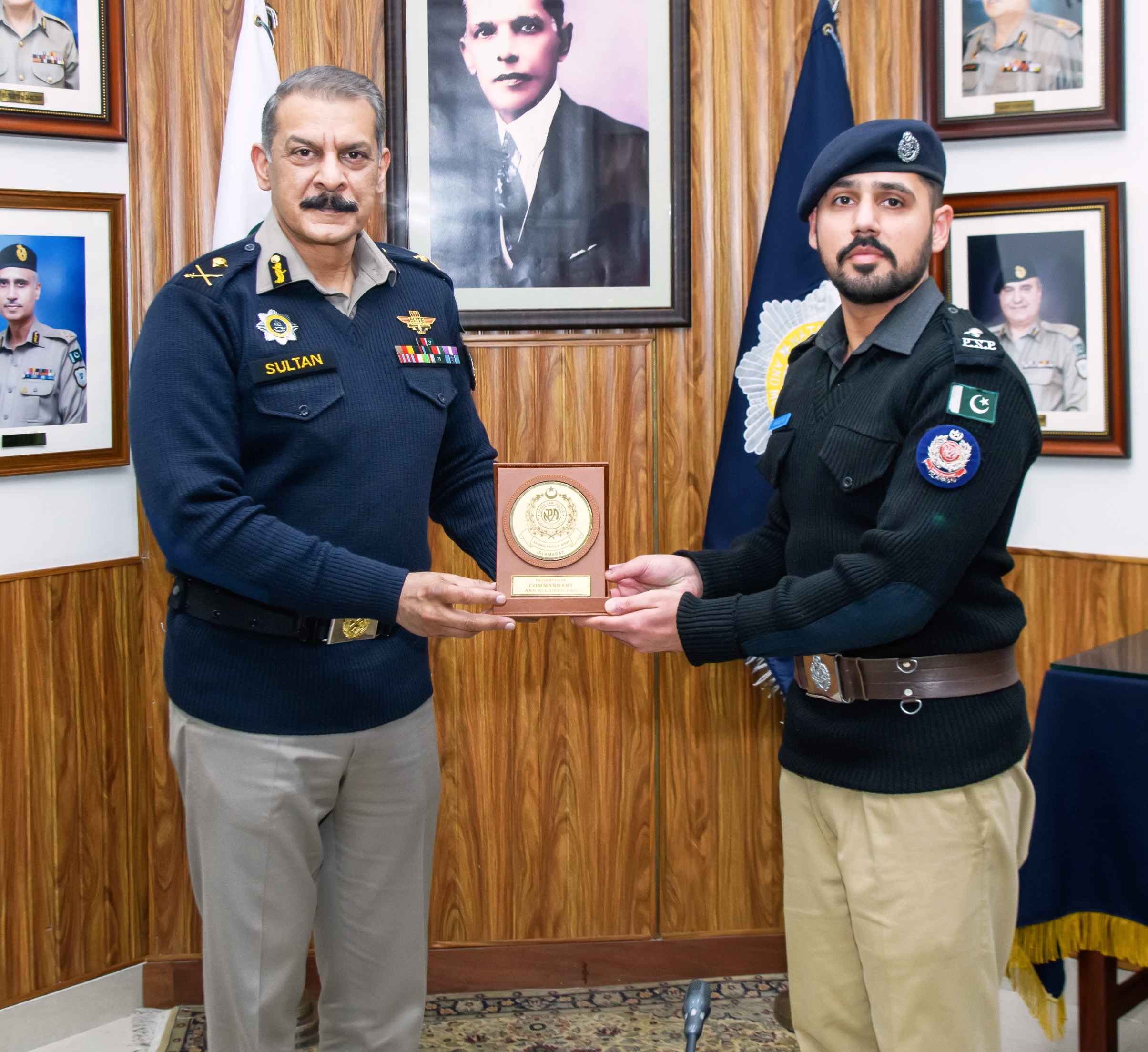 UT ASPs OF 28TH INITIAL COMMAND COURSE VISIT NHMP CENTRAL POLICE OFFICE.